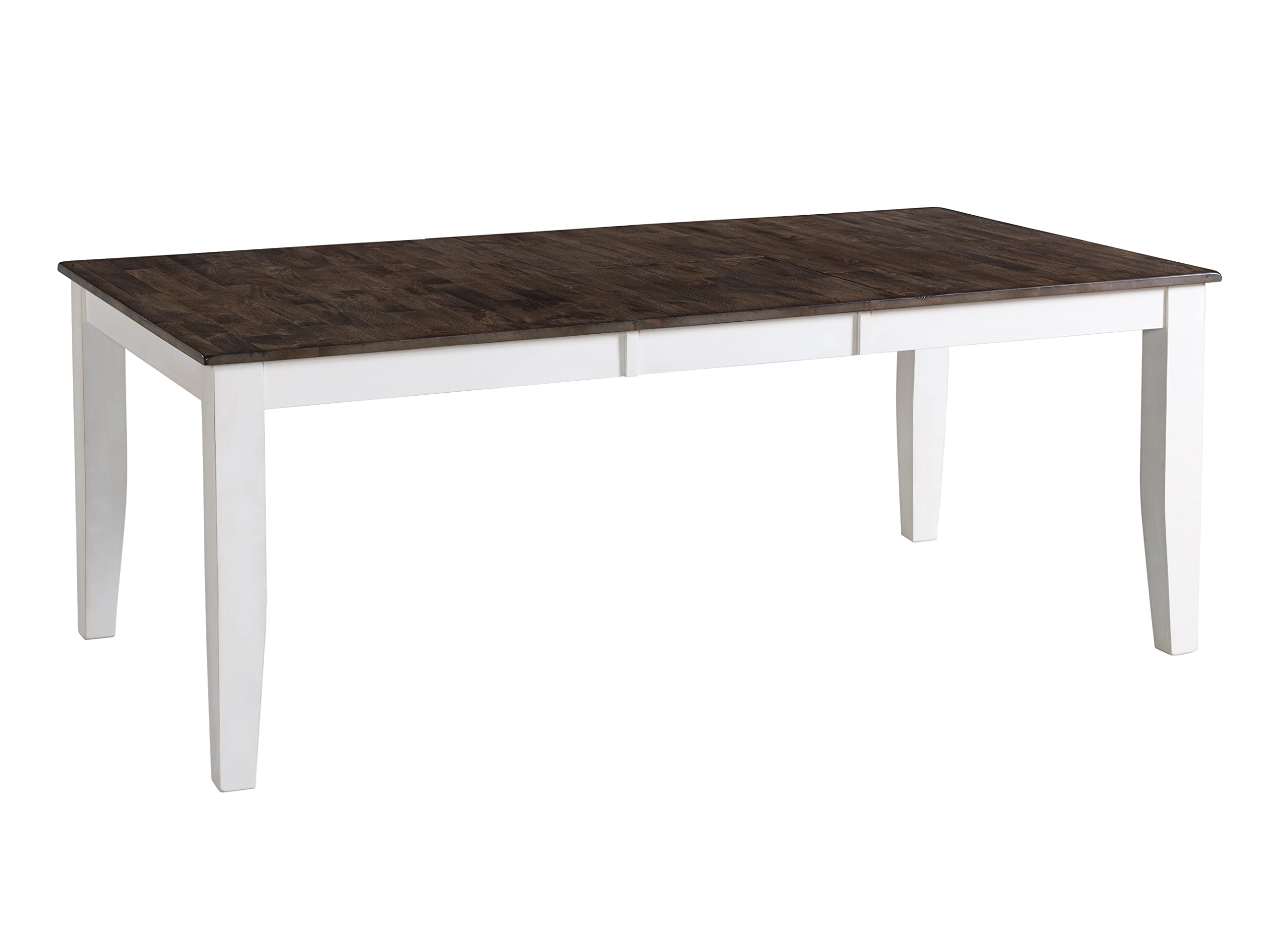 Intercon Kona 42 x 60-78", Grey Standard Dining Tables, Gray & White