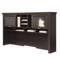 Realspace Magellan Performance 71W Hutch For L-Shaped Corner Desk, Espresso