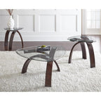 Steve Silver Pitman 3-Piece Occasional Set with Merlot Cherry Finish IM35003PK