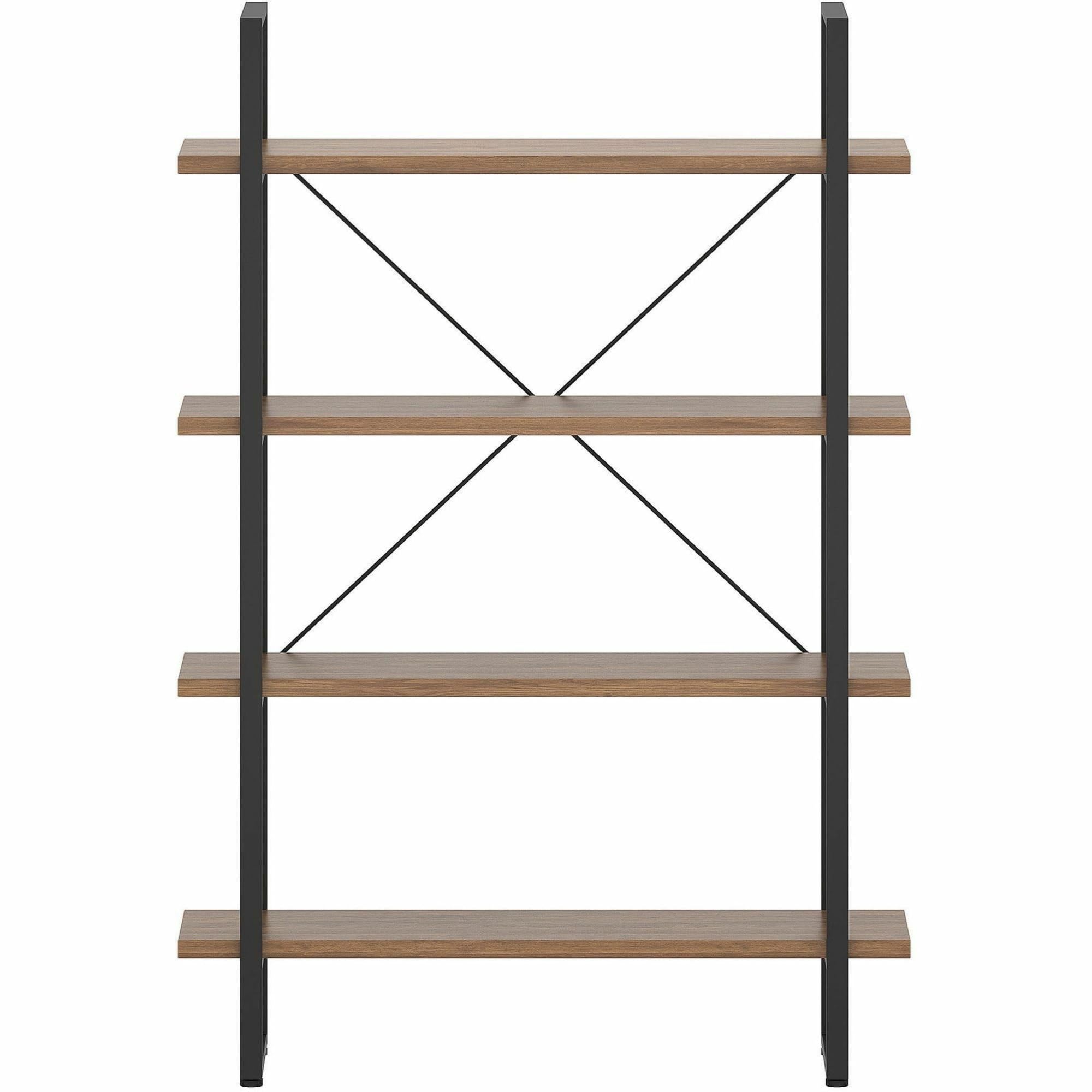 Lorell Soho Bookcase, 57.5" X 39.4" X 11.8"