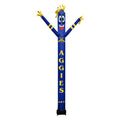 Sporticulture NCAA Wisconsin Football Wacky Waving Inflatable Tube Guy with LED Lights & Built-in Blower - 6 x 36 x 96 Inflatabl