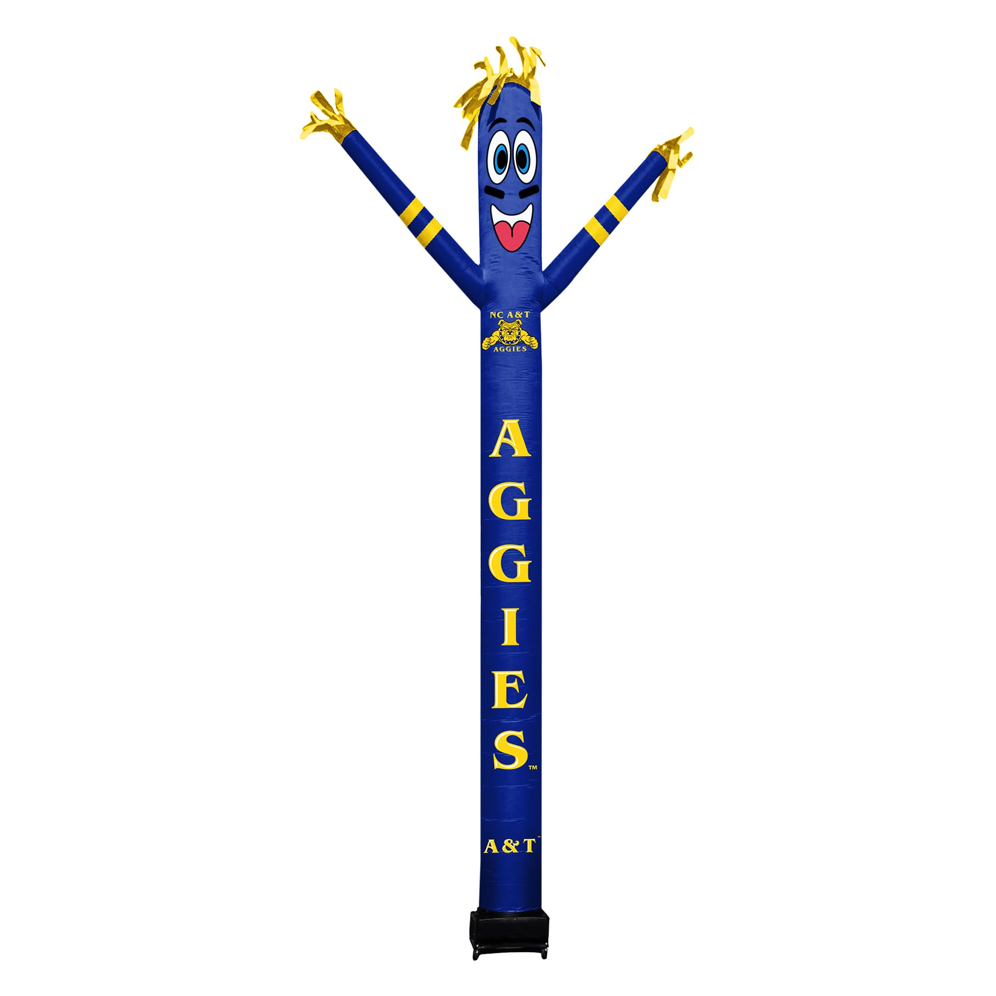 Sporticulture NCAA South Carolina Football Wacky Waving Inflatable Tube Guy with LED Lights & Built-in Blower - 6 x 36 x 96 Infl