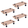 Goplus Furniture Moving Dolly, Heavy Duty Wood Rolling Mover with Wheels for Piano Couch Fridge Heavy Items, Securely Holds 500 