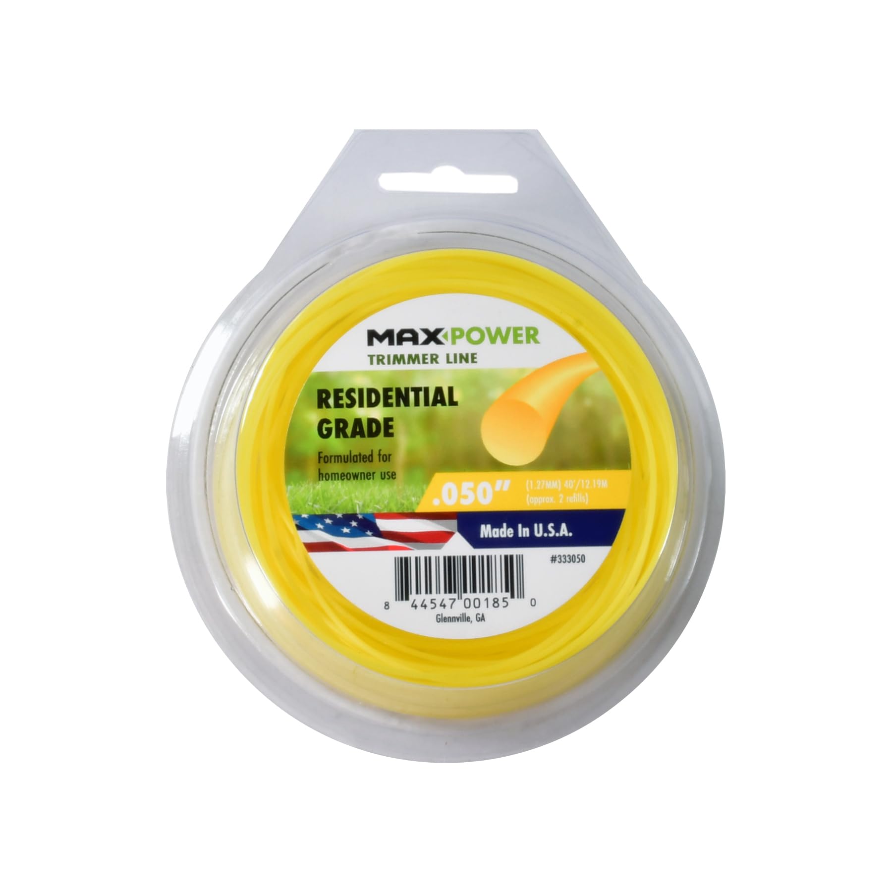 Maxpower 333050 Residential Grade Round .050-Inch Trimmer Line 40-Foot Length