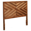Origins by Alpine Trinidad Queen Wood Headboard in Toffee (Brown)