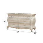 Acme Chantelle Dresser in Pearl White