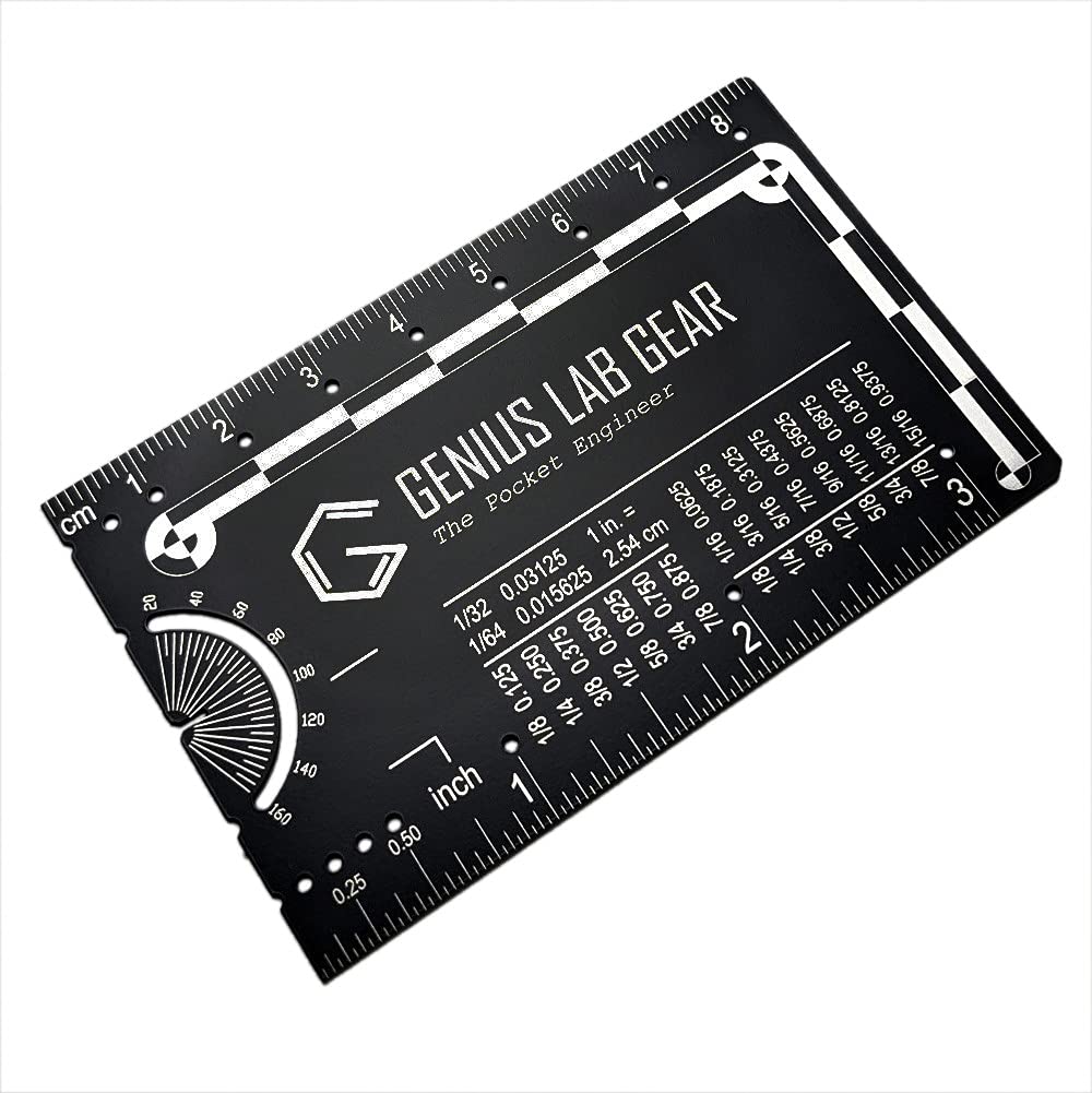 The Pocket Engineer - Wallet Engineering Ruler Scale And Unit ...