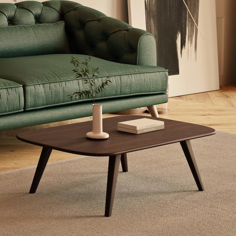 Carpentray 30X30 Inch Solid Sheesham Wooden Tables Coffee Table Solid Wood Tatami Coffee Table (77 * 77 * 40* Cm)