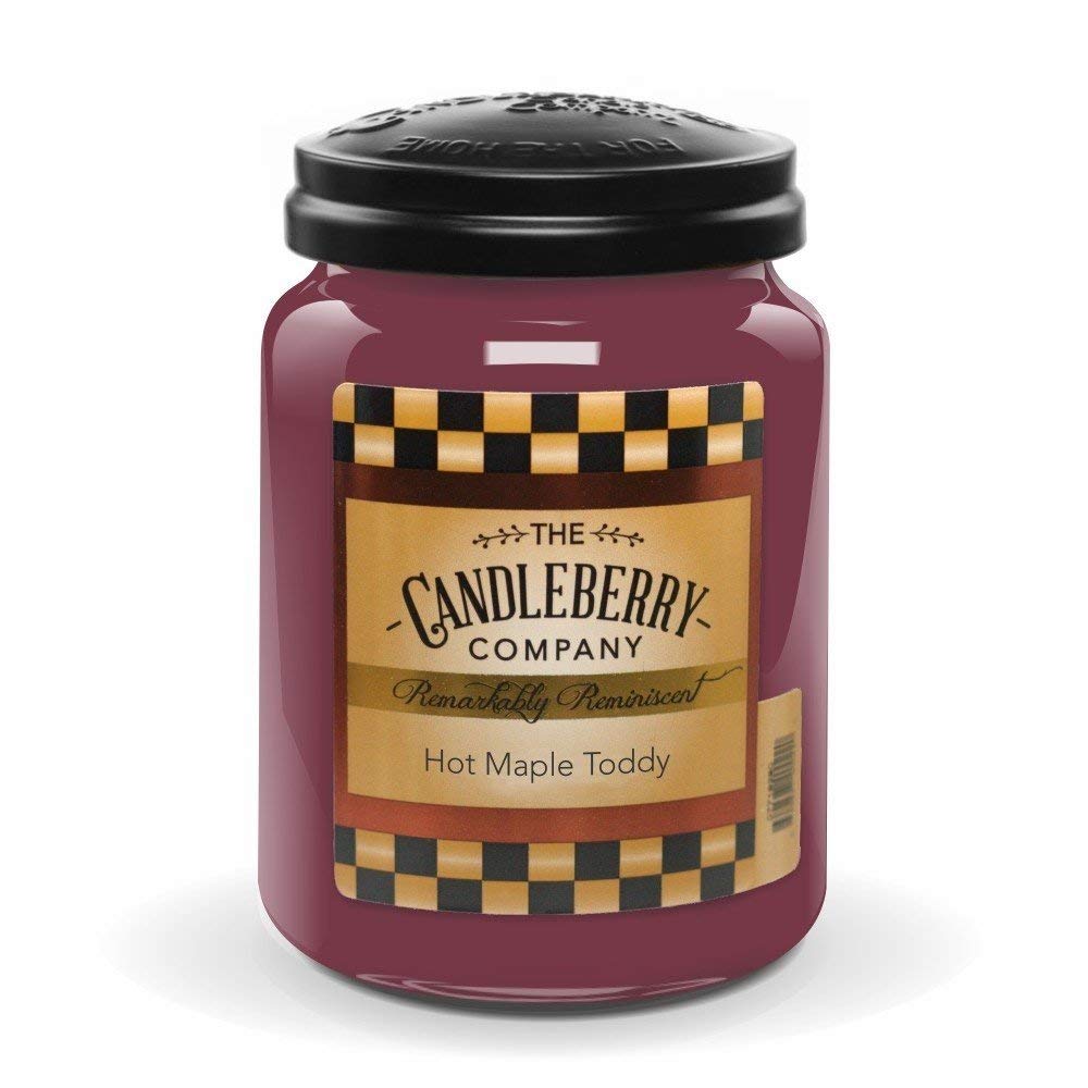 Candleberry Candles | Strong Fragrances for Home | Hand Poured in The USA | Highly Scented | 135 Hour Burn Time | Large Jar 26 o