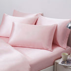 Ersmak Satin Pillowcase King Set Of 2, Ultra Soft & Silky Satin Pillow Cases For Hair And Skin, Wrinkle Fade Resistant Pillow Co