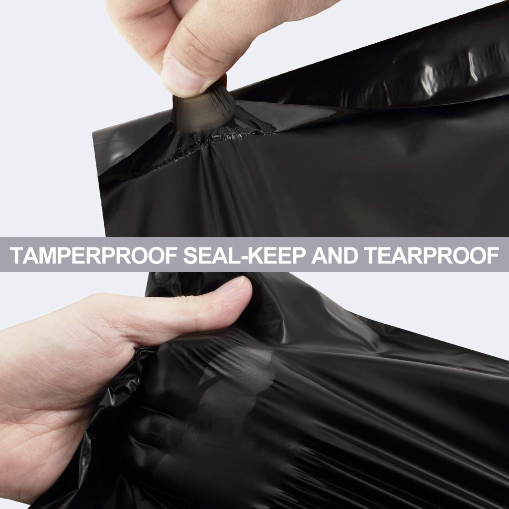 Ucgou Poly Mailers 24X24 Inch Black 100 Pack Extra Large Shipping Bags Strong Thick Mailing Envelopes Self Seal Adhesive Waterpr