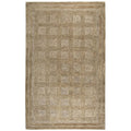 Rizzy Home Alora Decor Emerson 9' X 12' Squares Brown/Gray/Rust/Blue Hand-Tufted Area Rug