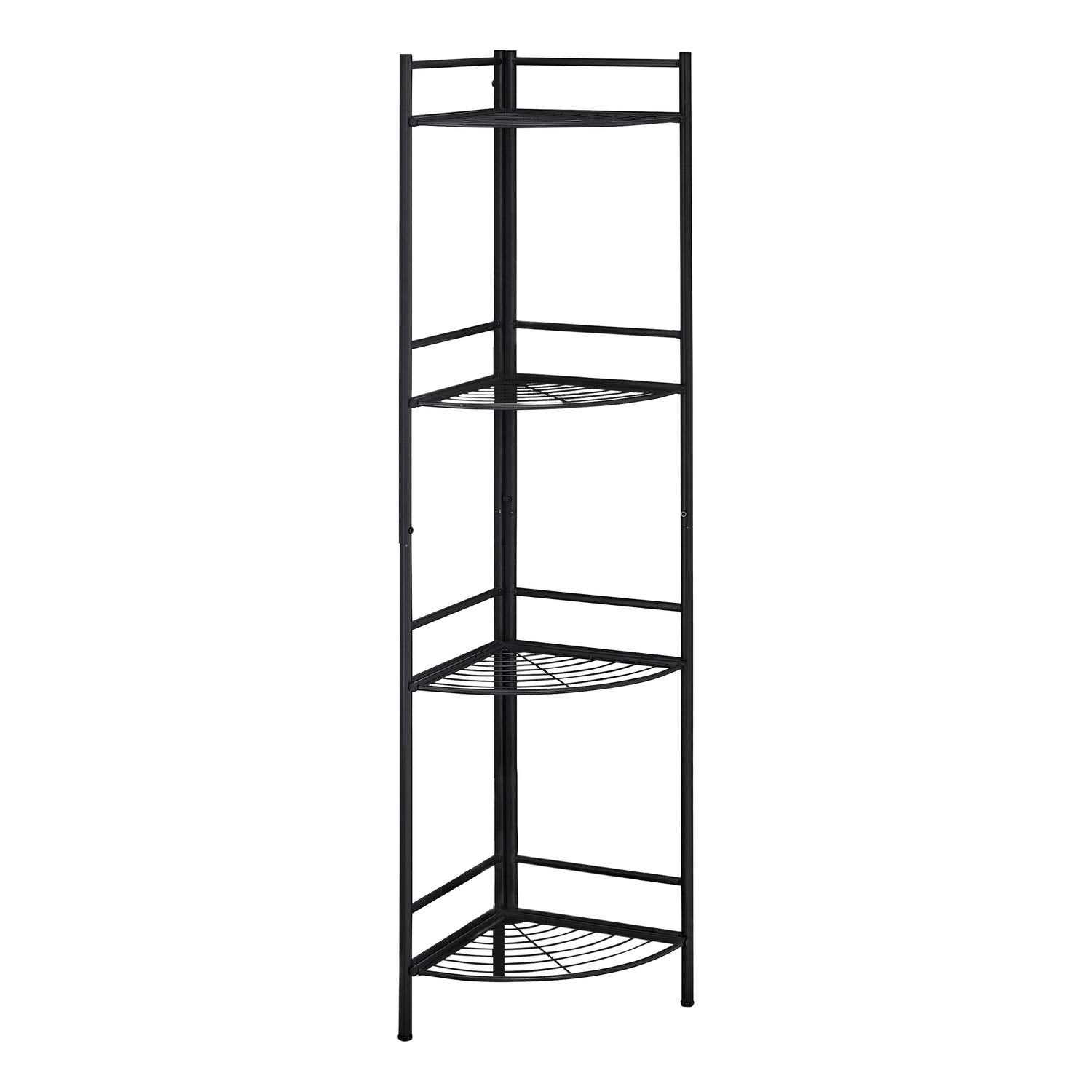 Monarch Specialties None Bookcase, Black