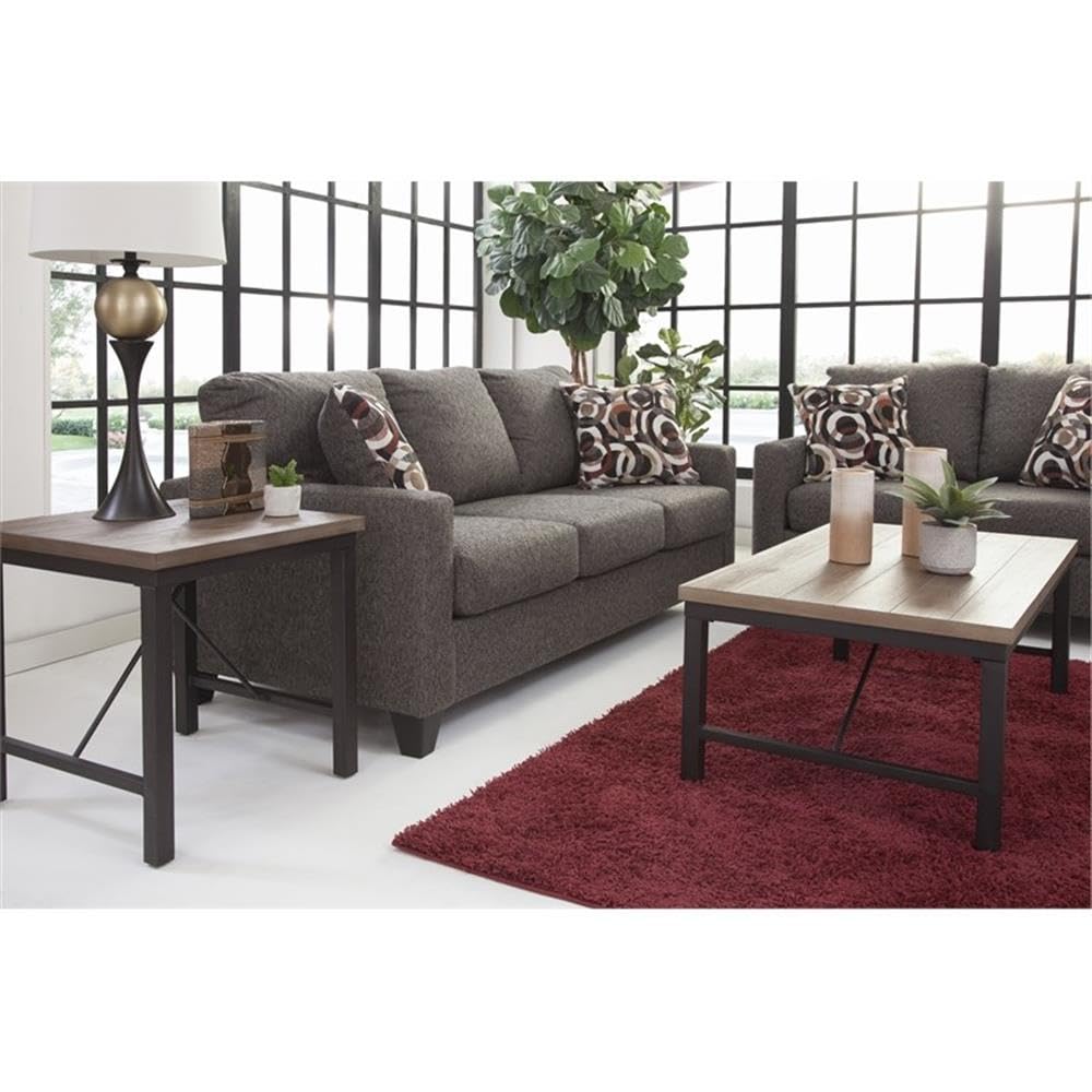 American Furniture Classics Urban Loft Series Sofas, Charcoal Grey