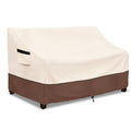 LSongSKY Patio 3-Seater Sofa Cover,Outdoor Couch Cover Fits up to 76W x 32.5D x 33H Inches,100% Waterproof Heavy Duty Patio Furn