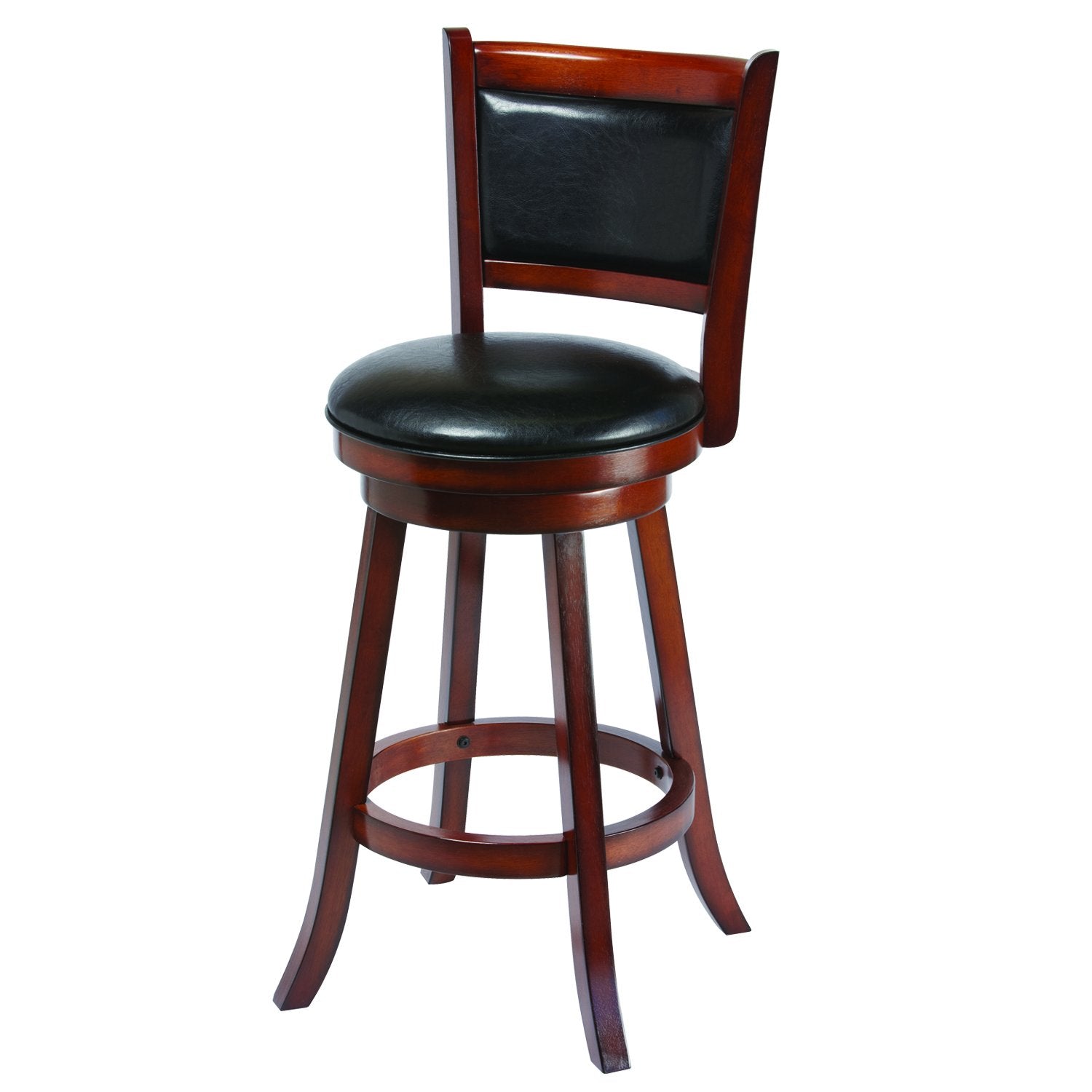 RAM Gameroom Products Backed Barstool - Chestnut