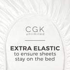 Twin Xl Size Fitted Bed Sheet - Hotel Luxury Single Fitted Sheet Only - Fits Mattress Up To 16' - Extra Soft, Wrinkle Free, Breathable Sheet For Women, Men, Kids & Teens - White Single Fitted Sheet