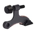 Homotek 48 Pack Hinge Pin Oil Rubbed Bronze Door Stopper,Adjustable Deluxe Heavy Duty Door Stopper 2-1/2'X1-3/4,With Black Rubb