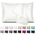 Inssl Silk Pillowcase For Women, Mulberry Silk Pillowcase For Hair And Skin And Stay Comfortable And Breathable During Sleep (Iv