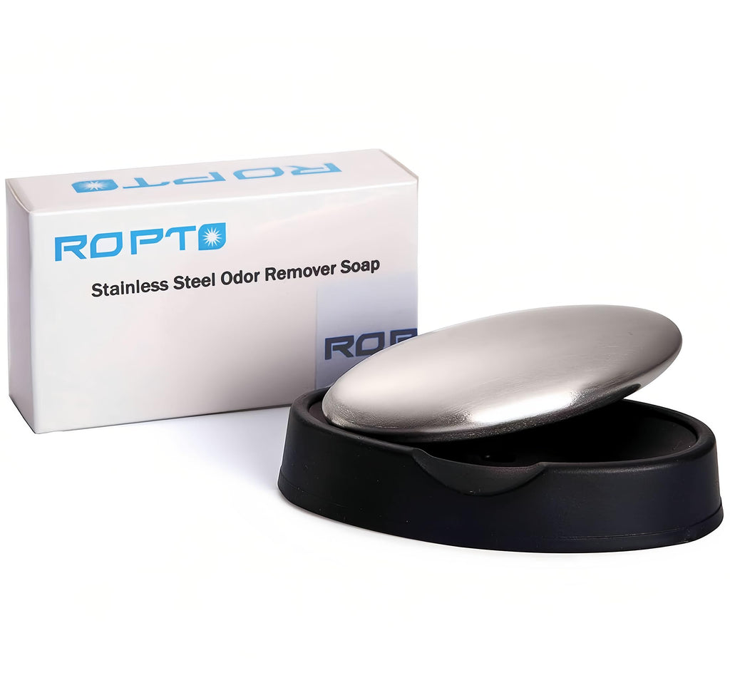 Stainless Steel Soap Hand Odor Remover Bar Eliminating Smells Like Onion Garlic Scents from Hands and Skin Kitchen Gadgets