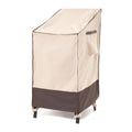 F&J Outdoors Waterproof Anti-UV Heavy Duty High Back / 4 Stackable Chairs Cover, 27 W x 34 D x 41 H, 1Pack