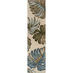 HomeRoots 66 X 66 Ivory Wool Rug