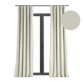 Hpd Half Price Drapes Signature Velvet Thermal Blackout Curtains For Living Room 84 Inch Long (1 Panel) Rod Pocket Insulated Blackout Curtains For Bedroom Window Curtains, 50W X 84L, Porcelain White