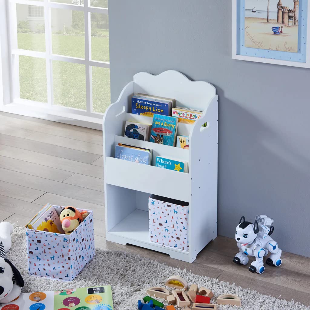 Kids Funnel Victoria Kids Bookcase with Toy Storage