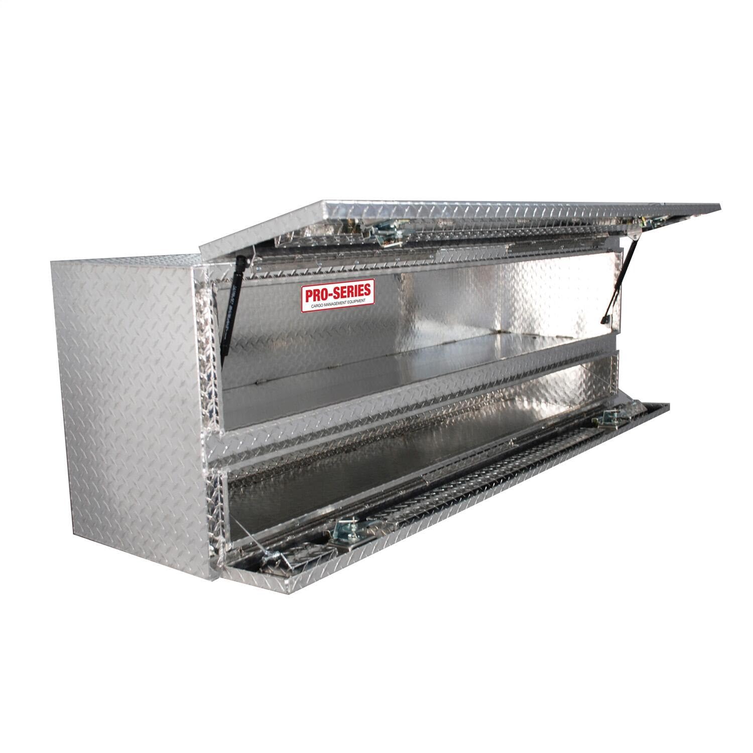 Brute 80-Tb400-72 Pro Series 72' High Capacity Stake Bed Contractor Polished Aluminum Tool Box With Doors