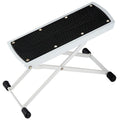 Ujeavette Adjustable Guitar Footrest AntiSlip Foldable Guitar Footstool For Guitarists, White