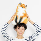 Fox Stuffed Animal, 14' Fox Plush Pillow, Cute Plushies, Throw Pillow Doll Big Plush Toys Birthday Gift For Girls Boys Girlfrie