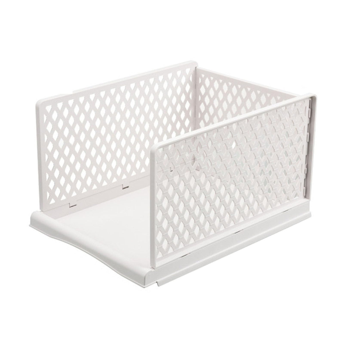 ZFUCMAYL 17.71 Deep Closet PullOut Basket,Pull Out Drawer Organizer Containers Storage Bin,Stackable Shelf Baskets Organizer,f