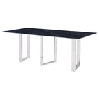 Coaster Home Furnishings Desden 79-Inch Rectangular Sintered Stone Dining Table Grey