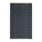 Kosas Home Miller Area Rug, Bedroom, Kitchen Living Room, 5' X 8', Navy