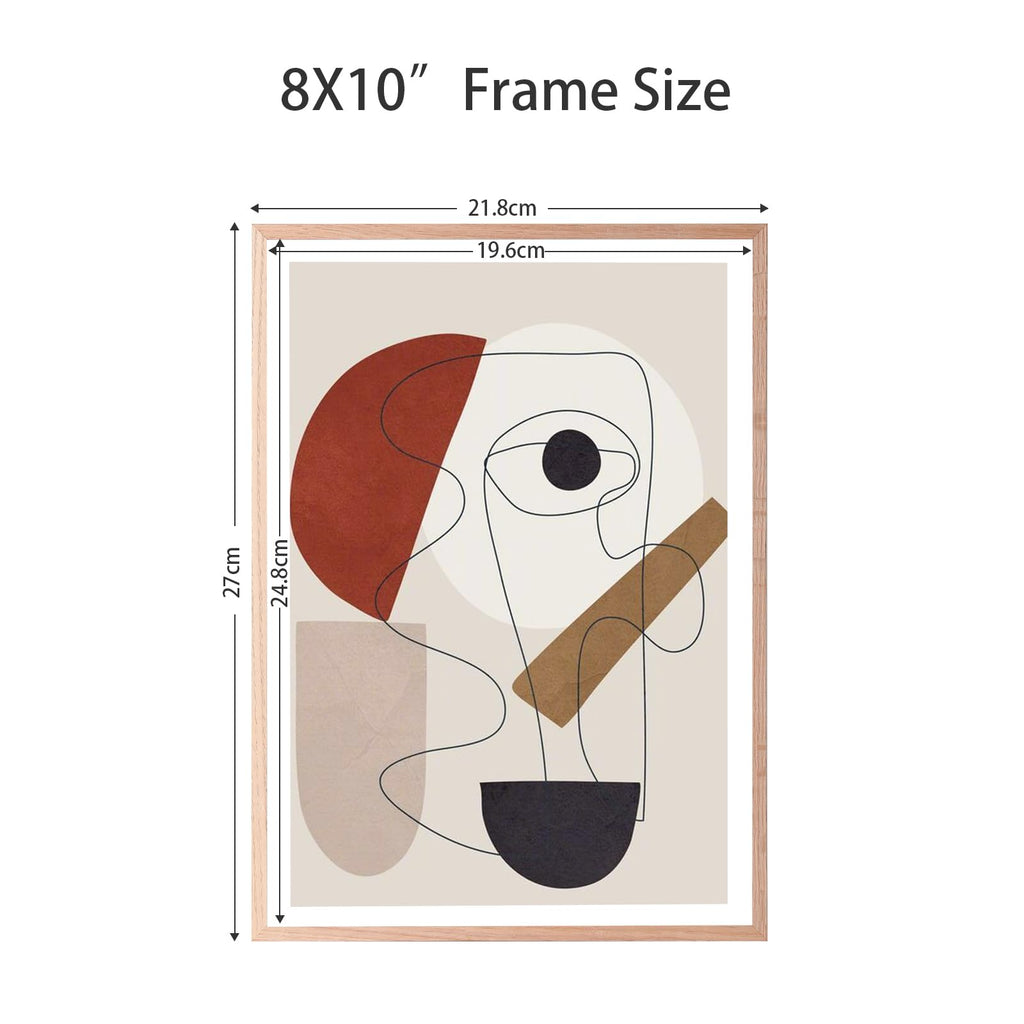 Lyyyxgyp 8X10 Oak Wood Picture Frame 4 Pack Wooden Photo Frame Natural Solid Wood Color Frame With Plexiglass For Wall Hanging O