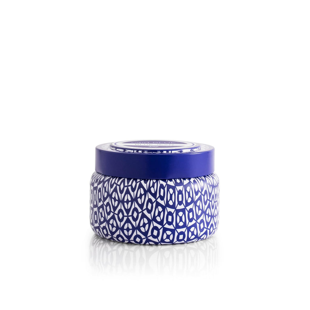 Capri Blue Honeydew Crush Scented Candle - Signature Printed Travel Tin Jar Candle - Luxury Aromatherapy Candle with a Soy Wax B