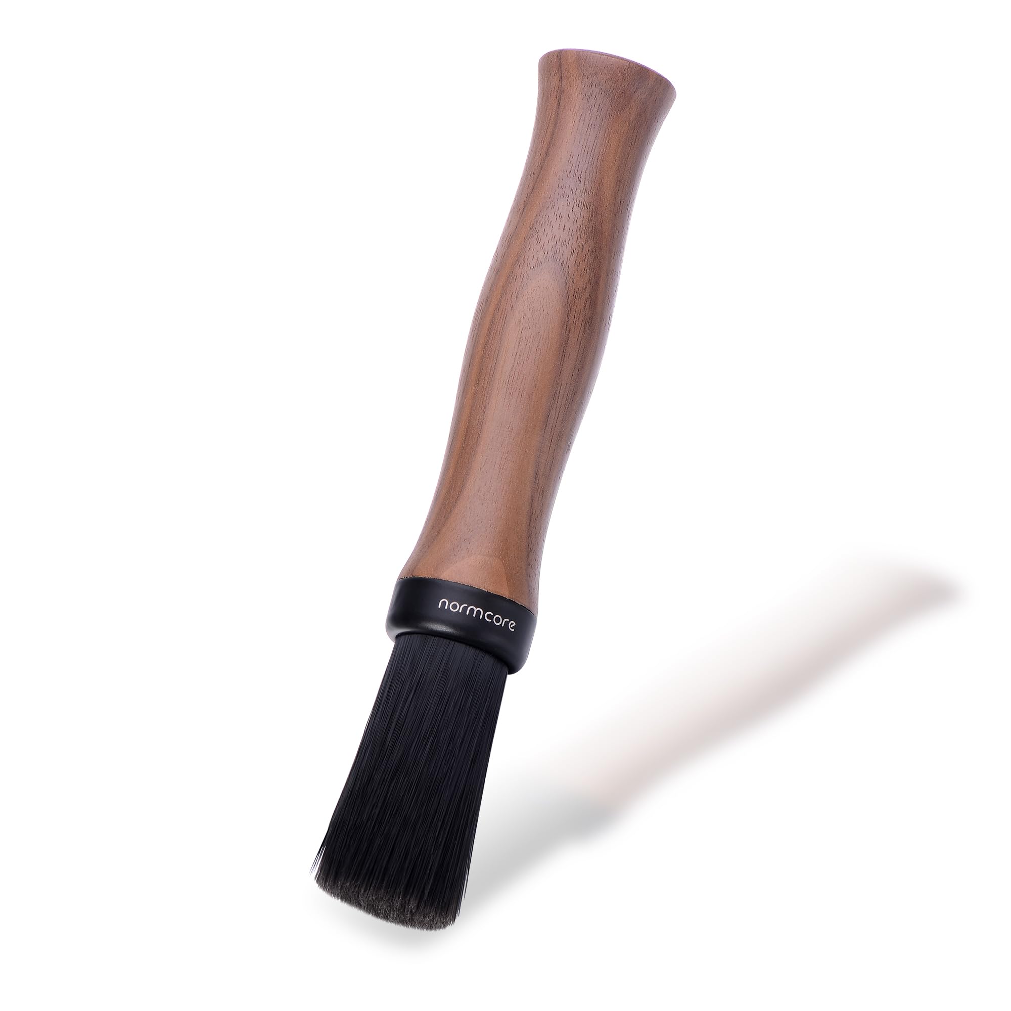Normcore Barista Brush - Coffee Cleaning Brush - Genuine American Walnut Wood Handle Espresso Brush Cleaner - Coffee Bar Brush E