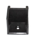 Jsp Manufacturing Left Hand Hinge Pontoon Door Stop (Black)
