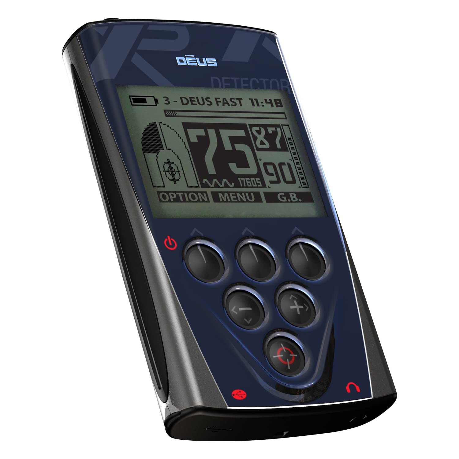 Xp Metal Detectors Deus Remote Control - Lightweight Control Module To Adjust All The Settings Of Your Xp Deus Metal Detector, W