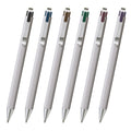 Sakura Craypas Gbr204-6 Gel Ink Ballpoint Pen, Ball Sign Id, Set Of 6 Colors, 0.02 Inches (0.4 Mm)
