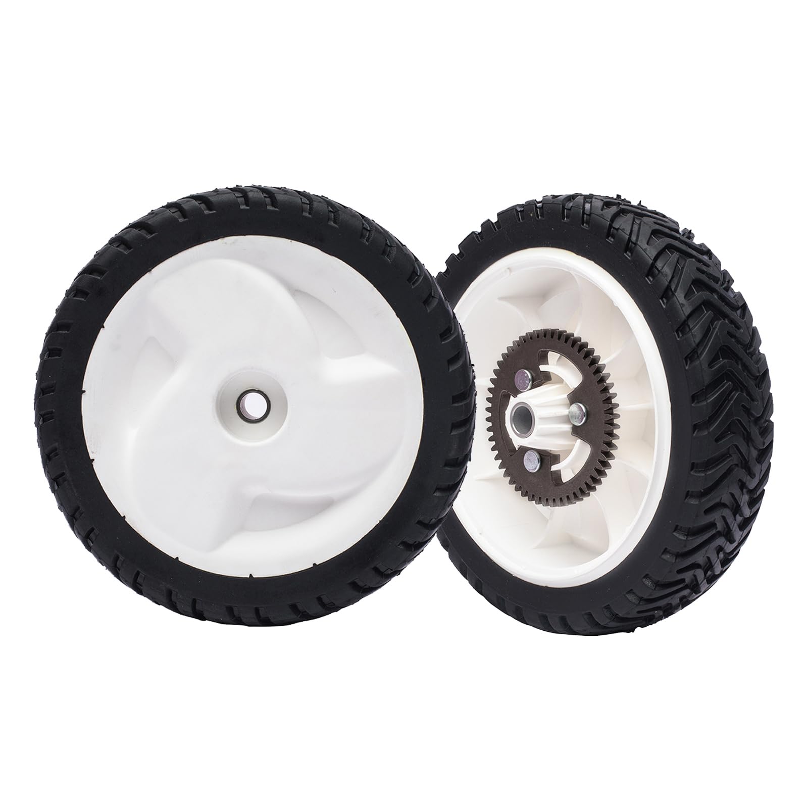 2 Pack 8'X2' Wheel Gear Assembly Rear Wheel Drive Recycler Mower Fits Models 105-3036