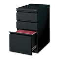 Lorell LLR49527 Mobile File Pedestal, Black