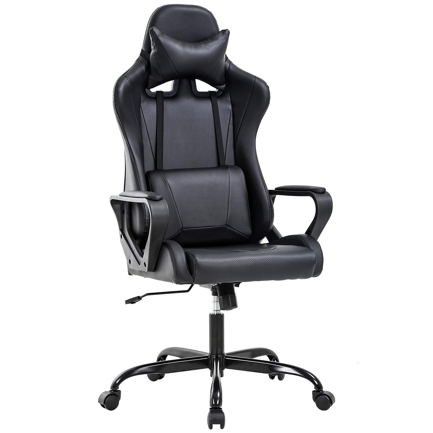 Bestoffice Gaming Chair Office Chair Ergonomic Desk Chair Racing Style Gaming Chair With Lumbar Support, Swivel Rolling Base, And Comfortable Padded Seat For Women And Men