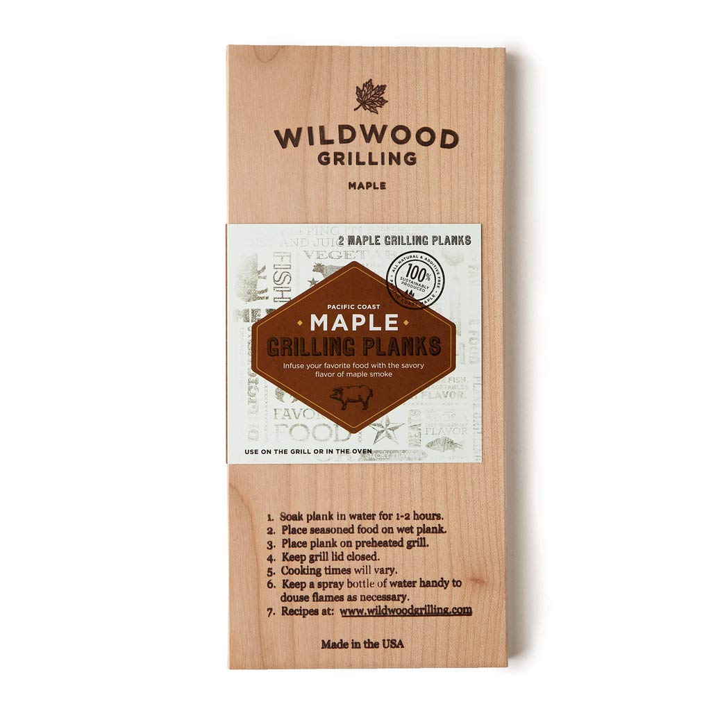 Wildwood Grilling Maple Grilling Planks, 2 Ct