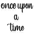 Queekay Once Upon a Time Sign Once Upon a Time Wood Read Sign Wooden Reading Nook Decor Nursery Wall Decor for Room Living Room 