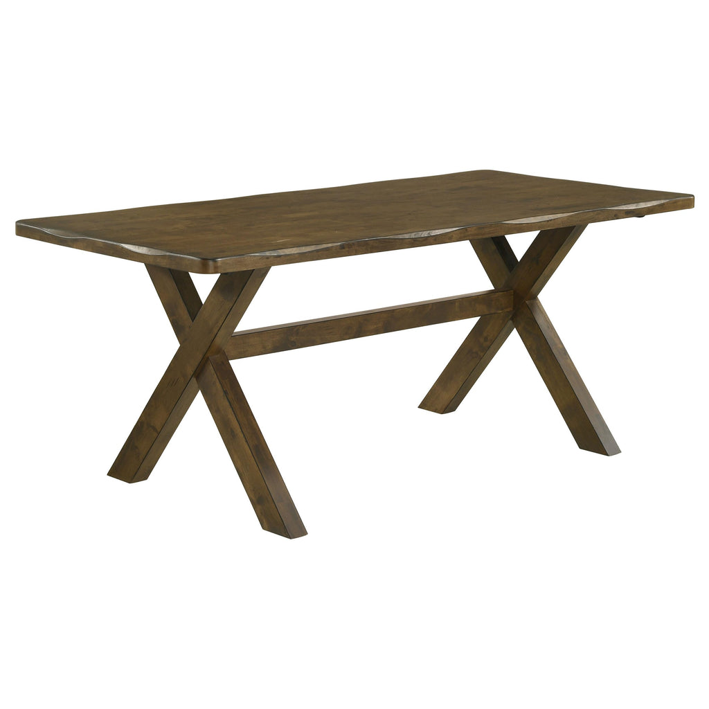 Coaster Furniture Alston Knotty Nutmeg Dining Table 106381