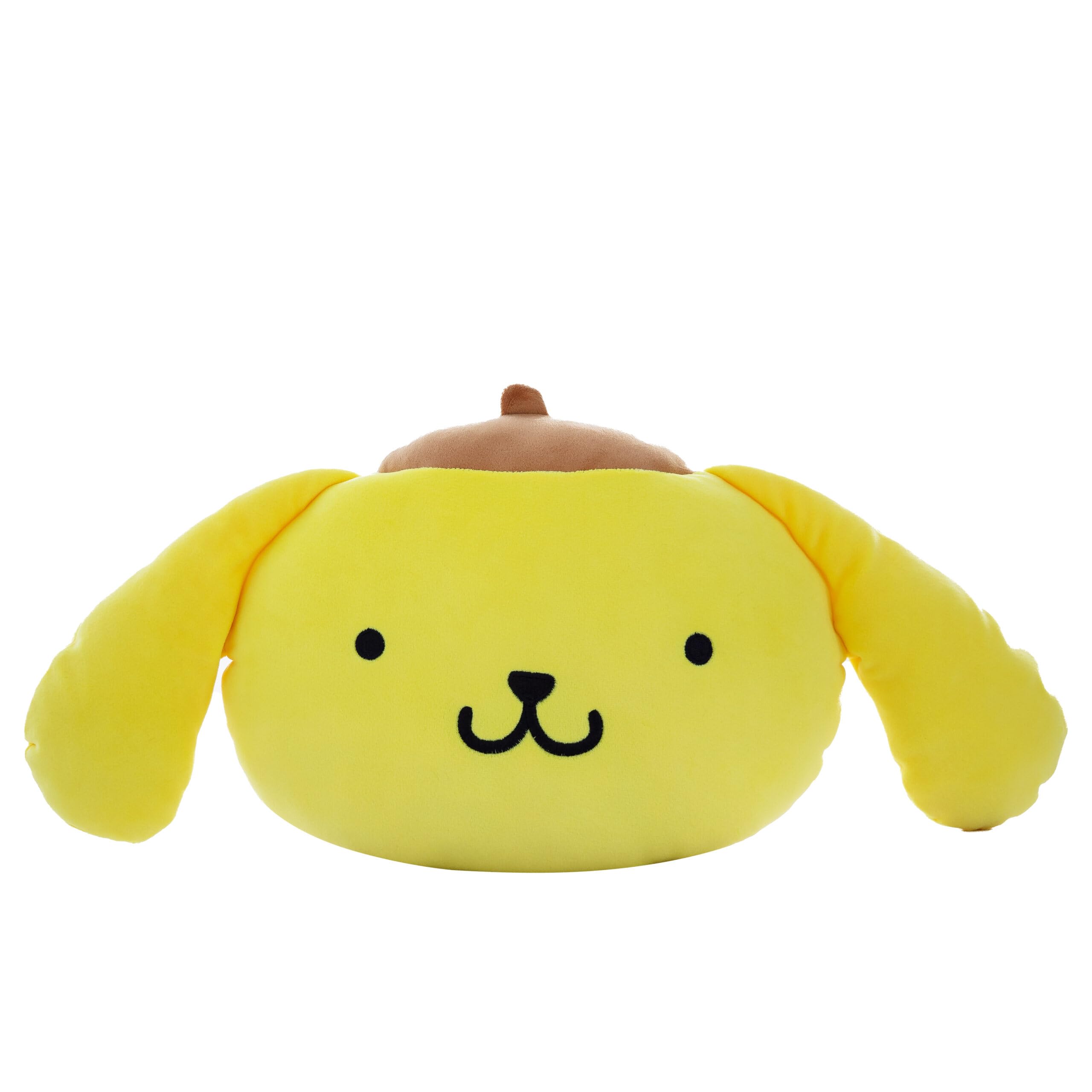Northwest Pompompurin Friendly Pom Cloud Pillow 12 - Plush Kids Stuffed Toy, Cartoon Character, Bedroom Decor, Gift for Girls & 