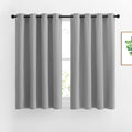 Nicetown Blackout Curtains Panels For Bedroom - Window Treatment Thermal Insulated Blinds Solid Grommet Vertical Drapes For Kitc