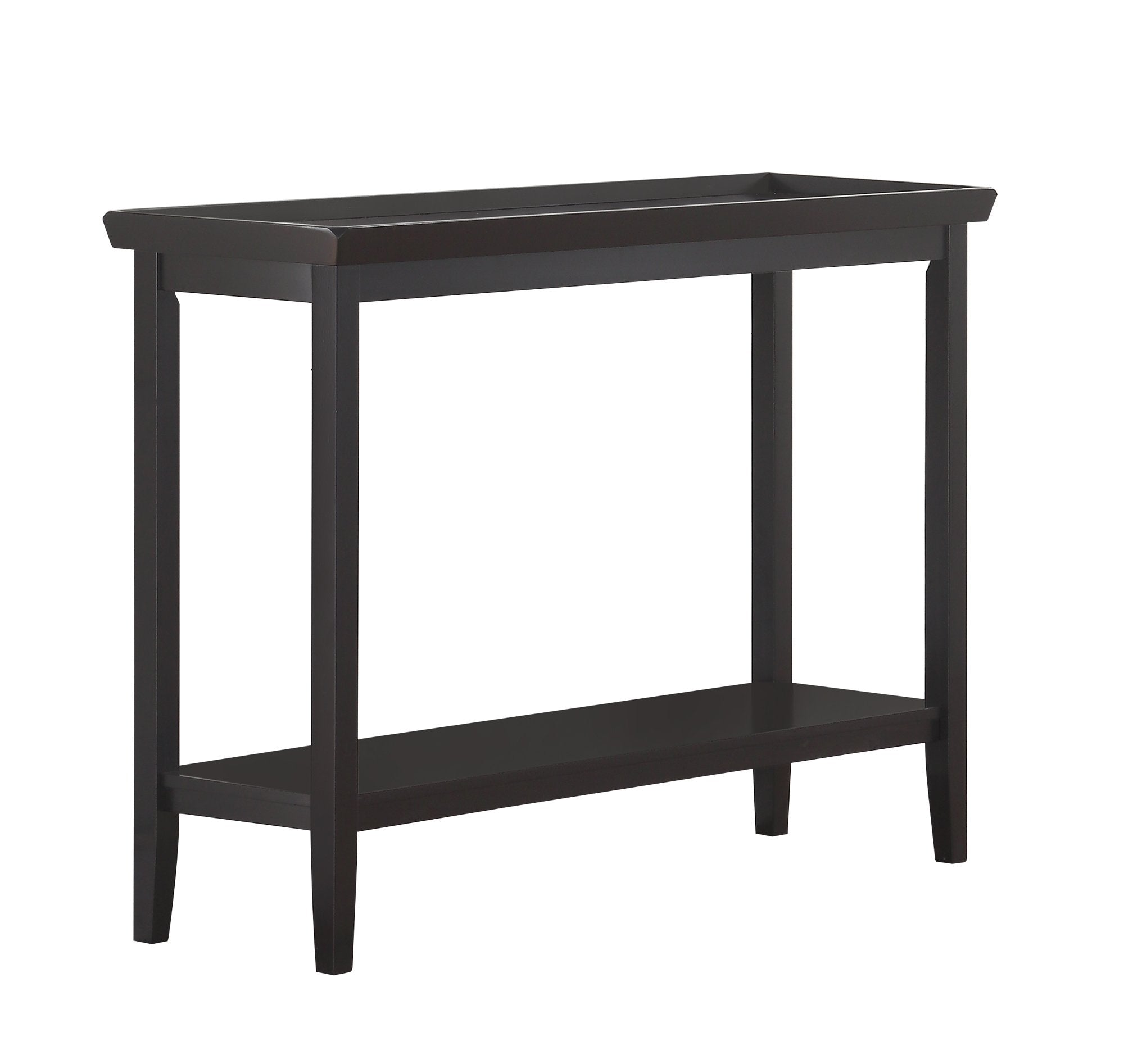 Convenience Concepts Ledgewood Console Shelf Table, unspecified, Black