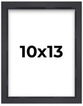 10x13 Shadow Box Frame Contemporary Black | 1'' Depth of Usable Space| Interior Size 10x13 or 13x10 Inches| UV Resistant Acrylic